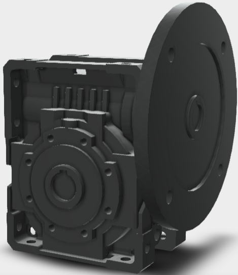 Bonfiglioli 0.55KW U : Universal Worm Reduction Gearbox - W63U30P80B14B3